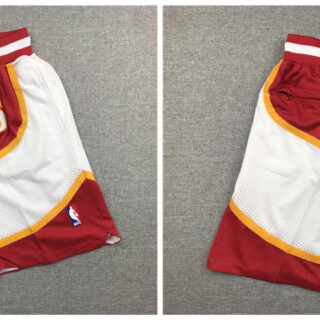 Hawks Red Just Don Mesh Shorts