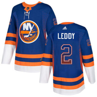 Islanders 2 Nick Leddy Royal Drift Fashion Adidas Jersey