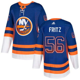 Islanders 56 Tanner Fritz Royal Drift Fashion Adidas Jersey