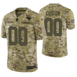 Jacksonville Jaguars Custom Camo 2018 Salute to Service Limited Jersey