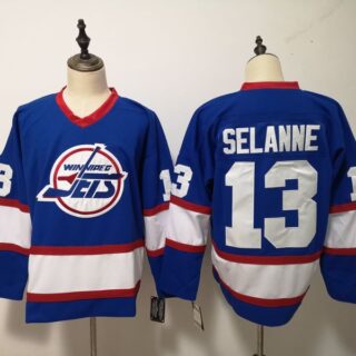 Jets #13 Teemu Selanne Adidas Jersey