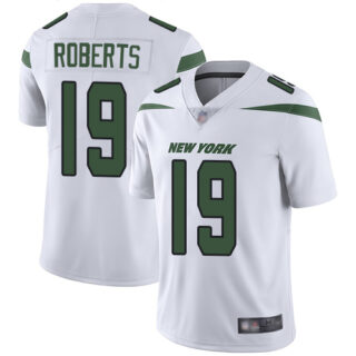 Jets #19 Andre Roberts White Youth Stitched Football Vapor Untouchable Limited Jersey
