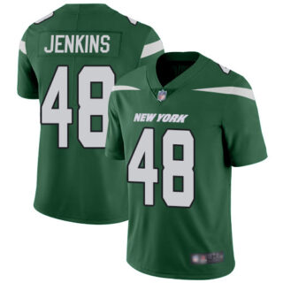 Jets #48 Jordan Jenkins Green Team Color Men's Stitched Football Vapor Untouchable Limited Jersey