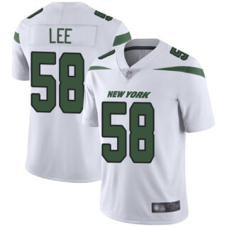 Jets #58 Darron Lee White Men's Stitched Football Vapor Untouchable Limited Jersey