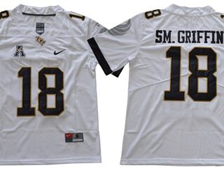 Knights #18 Shaquem Griffin White Limited Stitched NCAA Jersey$49.00$22.50