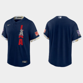Los Angeles Angels 2021 Mlb All Star Game Fan's Version Navy Jersey