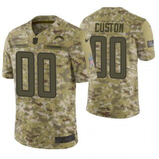 Los Angeles Chargers Custom Camo 2018 Salute to Service Limited Jersey