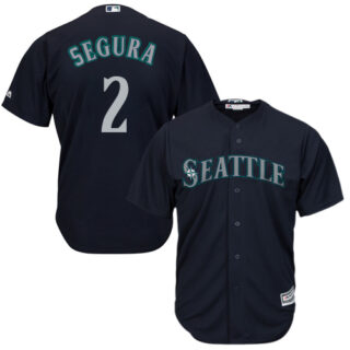 Mariners #2 Jean Segura Navy Blue Cool Base Stitched Youth Baseball Jersey