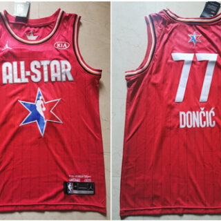 Mavericks 77 Luka Doncic Red 2020 NBA All-Star Jordan Brand Swingman Jersey