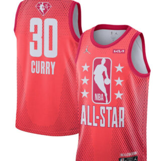 Men's 2022 All-Star #30 Stephen Curry Maroon Stitched Basketball Jersey