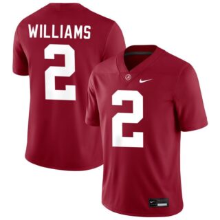 Youth Alabama Crimson Tide #2 Ryan Williams Red Stitched Football Jersey