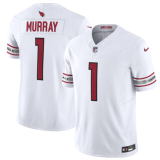 Men's Arizona Cardinals #1 Kyler Murray White Vapor Untouchable F.U.S.E. Limited Stitched Football Jersey