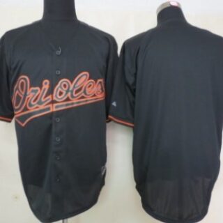 Men's Baltimore Orioles Customized 2012 Black Fashion Jersey