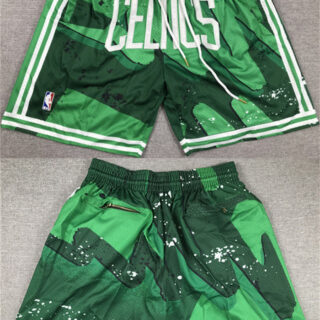 Men's Boston Celtics Green Shorts (Run Small)