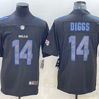 Men's Buffalo Bills #14 Stefon Diggs Black 2018 Impact Limited Stitched Jersey