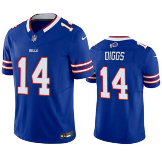 Men's Buffalo Bills #14 Stefon Diggs Blue 2023 F.U.S.E. Vapor Untouchable Limited Stitched Jersey