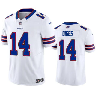 Men's Buffalo Bills #14 Stefon Diggs White 2023 F.U.S.E. Vapor Untouchable Limited Stitched Jersey