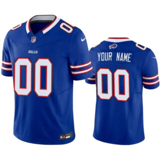 Men's Buffalo Bills Active Player Custom Blue 2023 F.U.S.E. Vapor Untouchable Limited Stitched Jersey