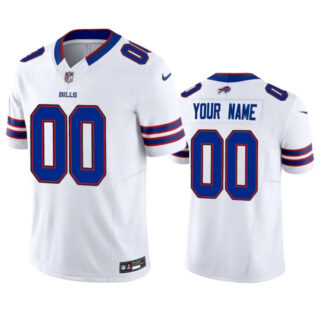 Men's Buffalo Bills Active Player Custom White 2023 F.U.S.E. Vapor Untouchable Limited Stitched Jersey