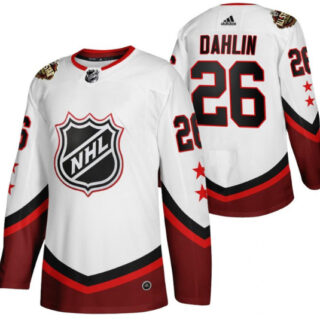 Men's Buffalo Sabres #26 Rasmus Dahlin 2022 All-Star White Stitched Jersey
