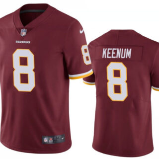 Men's Case Keenum #8 Redskins Red Color Rush Limited Jersey