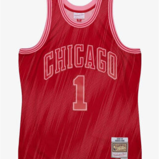Men's Chicago Bulls #1 Derrick Rose 2008-09 Monochrome Swingman Stitched Jersey