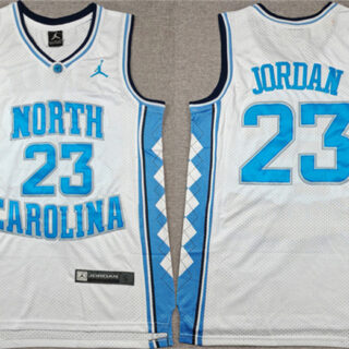 Men's Chicago Bulls #23 Michael Jordan White Stitched Basketball Jersey