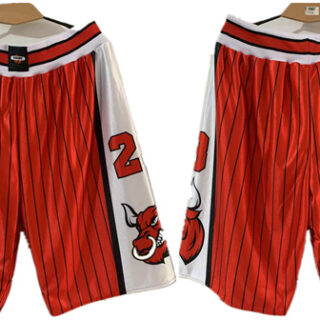 Men's Chicago Bulls Red Shorts (Run Small)