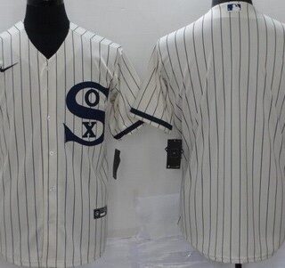 Men's Chicago White Sox Blank Cream 2021 Field of Dreams Cool Base Jersey