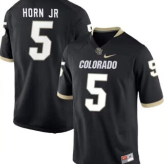 Men's Colorado Buffaloes Active Player Custom Black Stitched Football Jersey