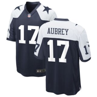 Men's Dallas Cowboys #17 Brandon Aubrey Limited Navy Vapor Untouchable Jerseys