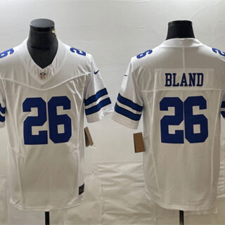 Men's Dallas Cowboys #26 DaRon Bland White 2023 F.U.S.E. Vapor Untouchable Limited Stitched Football Jersey