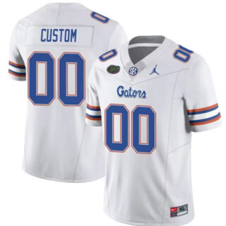Men's Florida Gators ACTIVE PLAYER Custom White 2023 F.U.S.E. Stitched Jersey