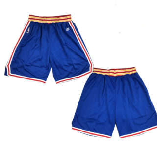 Men's Golden State Warriors Navy Shorts(Run Small)