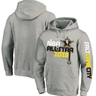 Men's Heather Gray 2023 All-Star Game Big & Tall Pullover Hoodie