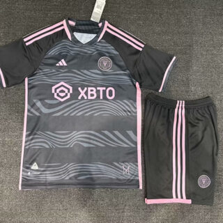 Men's Inter Miami CF Black Soccer Jersey Suit