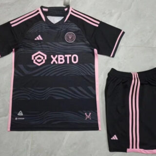 Men's Inter Miami CF Custom Black Soccer Jersey Suit