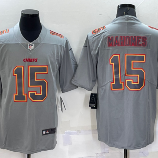 Men's Kansas City Chiefs #15 Patrick Mahomes Atmosphere Fashion Stitched Jersey