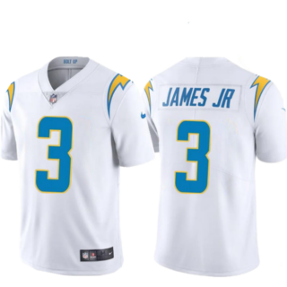 Men's Los Angeles Chargers #3 Derwin James Jr. White Vapor Untouchable Limited Stitched Jersey