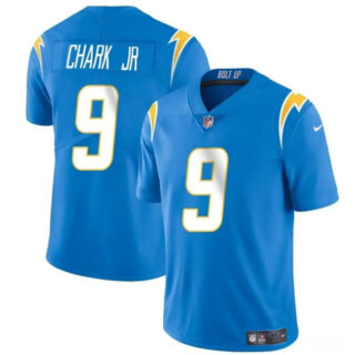 Men's Los Angeles Chargers #9 DJ Chark Jr Blue 2024 Vapor Limited Stitched Football Jersey