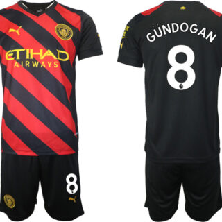 Men's Manchester City Away #8 Jersey