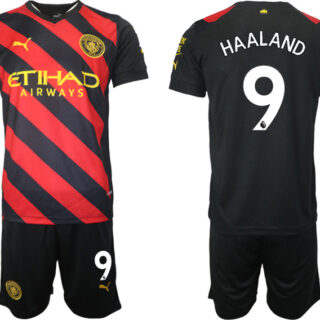 Men's Manchester City Away #9 Jersey