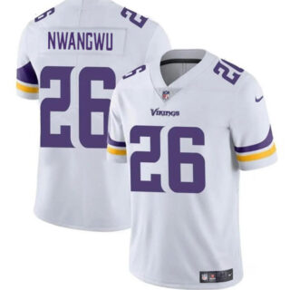 Men's Minnesota Vikings #26 Kene Nwangwu White Vapor Untouchable Limited Stitched Jersey