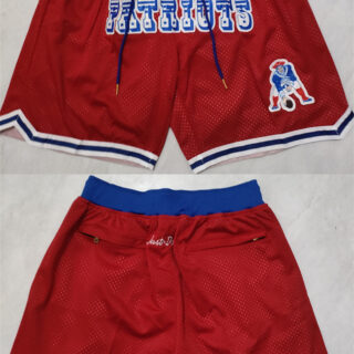 Men's New England Patriots Red Shorts