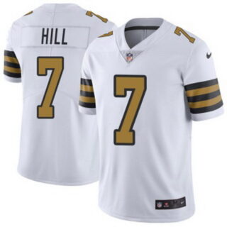 Men's New Orleans Saints #7 Taysom Hill Nike Color Rush Jersey