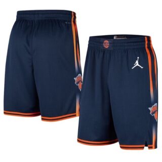 Men's New Yok Knicks Navy Shorts (Run Small)