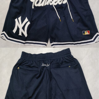 Men's New Yok Yankees Navy Shorts (Run Small)
