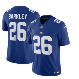 Men's New York Giants #26 Saquon Barkley Blue 2023 F.U.S.E. Vapor Untouchable Limited Stitched Jersey