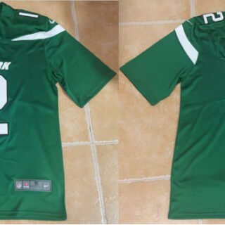 Men's New York Jets #12 Aaron Rodgers Green Vapor Untouchable Limited Stitched Jersey (1)