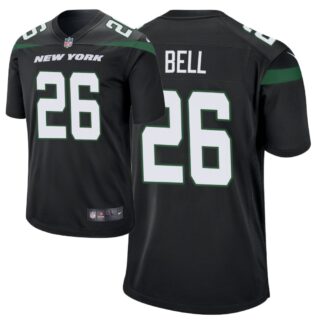 Men's New York Jets #26 Le'Veon Bell black Player Game